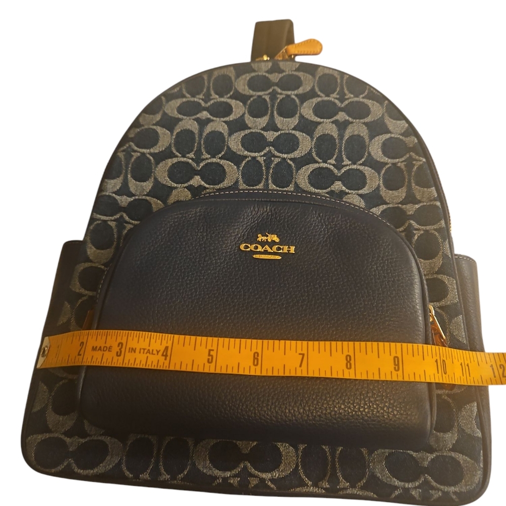 Coach Blue Spring 2025 Denim with Dust Bag - Retail $450 - NWT - SOLD OUT - Picture 12 of 14